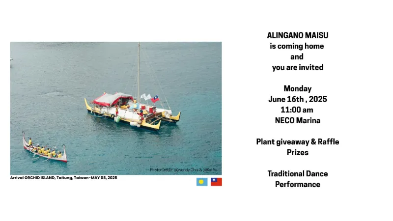 🌊Alingano Maisu平安抵達帛琉🌊