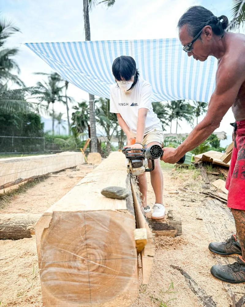 海人造船札記 S2 ─運木頭的真功夫👍💪